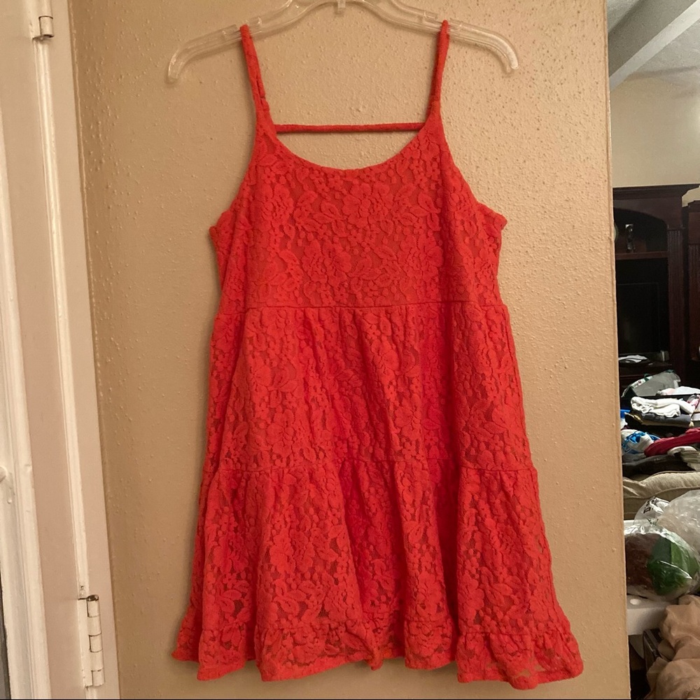 Others Follow Orange Dress